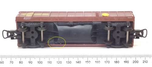 LIMA HO: SAR CCR Coal Hopper Fair Un-boxed, Used condition (Italy)