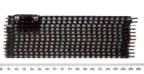 LIMA HO: 11pc Straight Nickel Silver Track (403923)+Power in Good Used un-boxed condition.(Italy))