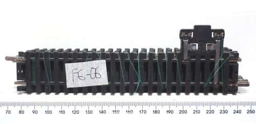 LIMA HO: 11pc Straight Nickel Silver Track (403923)+Power in Good Used un-boxed condition.(Italy))