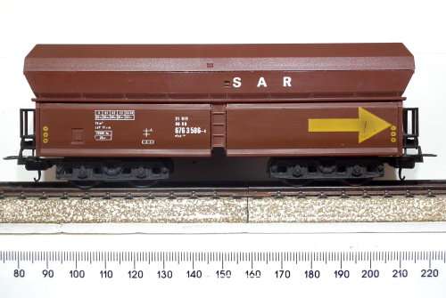 LIMA HO: SAR CCR Large Capacity Coal Hopper in Very Good Un-boxed, Used condition (Italy)