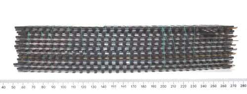 LIMA HO: 10pc 36deg Curved Metal Track (403030) in Good Used un-boxed condition.(Italy))