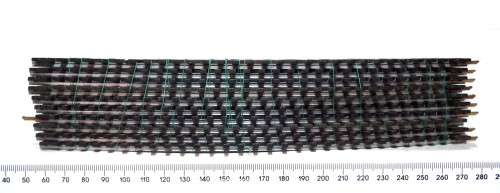 LIMA HO: 10pc 36deg Curved Metal Track (403030) in Good Used un-boxed condition.(Italy))