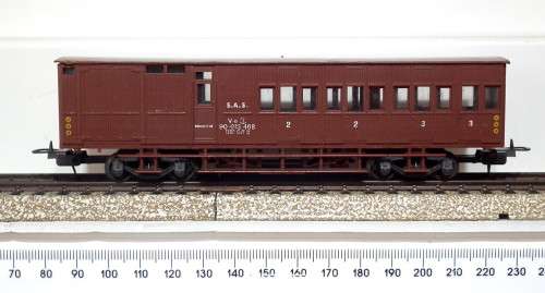 LIMA HO:  Vintage V8 Conductor Van in Fair Un- Boxed condition(Italy)