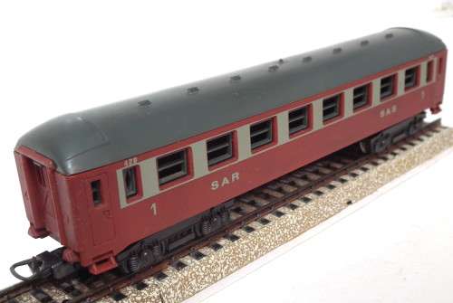 LIMA HO: SAR Junior Orange Express Passenger Coach in Good unboxed used condition (Italy)