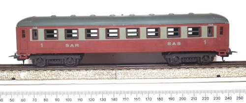 LIMA HO: SAR Junior Orange Express Passenger Coach in Good unboxed used condition (Italy)