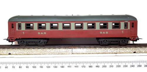 LIMA HO: SAR Junior Orange Express Passenger Coach in Good unboxed used condition (Italy)