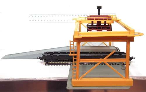 LIMA HO:  Original Container Truck Loading Gantry in Fair Used Incomplete condition.(Italy))