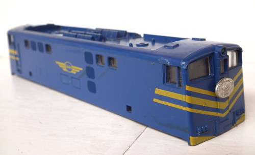 LIMA HO: SAR Blue Train E5 Locomotive Body  in Good Used condition.(Italy)