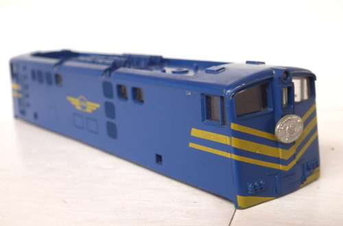 LIMA HO: SAR Blue Train E5 Locomotive Body  in Good Used condition.(Italy)