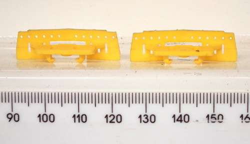 LIMA HO: SAR E5 `Blue Train` Locomotive cowcatchers in Good un-boxed condition for Parts.(Italy)