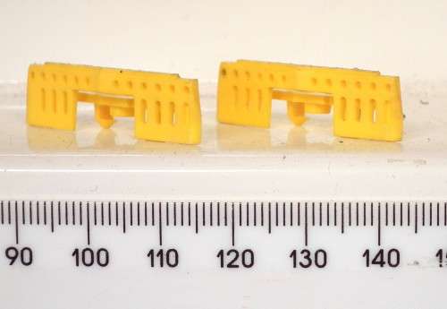 LIMA HO: SAR E5 `Blue Train` Locomotive cowcatchers in Good un-boxed condition for Parts.(Italy)