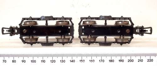 LIMA HO: Complete SAR E5 Dummy Locomotive Bogeys in Good un-boxed condition for Parts.(Italy)