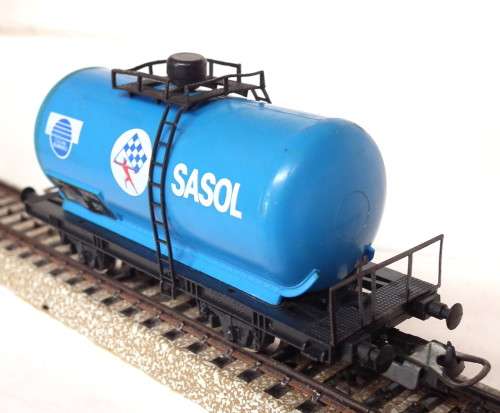 LIMA HO: SAR SASOL Tanker Wagon in Good Un-Boxed and Used Condition (Italy)