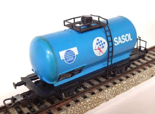 LIMA HO: SAR SASOL Tanker Wagon in Good Un-Boxed and Used Condition (Italy)
