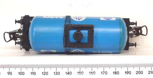 LIMA HO: SAR SASOL Tanker Wagon in Good Un-Boxed and Used Condition (Italy)