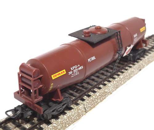 LIMA HO: SAR XPD Petrol Tanker Wagon in Good Un-Boxed and Used Condition (Italy)