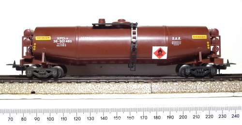 LIMA HO: SAR XPD Petrol Tanker Wagon in Good Un-Boxed and Used Condition (Italy)