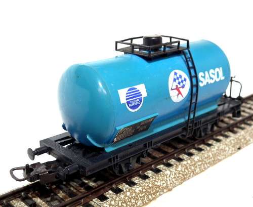 LIMA HO: SAR SASOL Tanker Wagon in Good Un-Boxed and Used Condition (Italy)