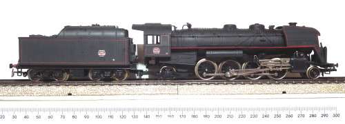 JOUEF HO: 2-8-2 Mikado Steam Locomotive with Tender(Driven) in Good Used, Un-boxed Condition(France)