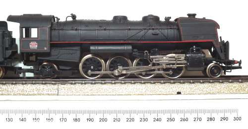 JOUEF HO: 2-8-2 Mikado Steam Locomotive with Tender(Driven) in Good Used, Un-boxed Condition(France)