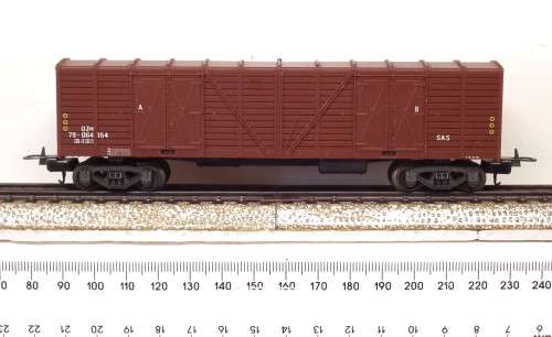 LIMA HO:  Brown SAR OZ Wagon in Good un-boxed condition (Italy)