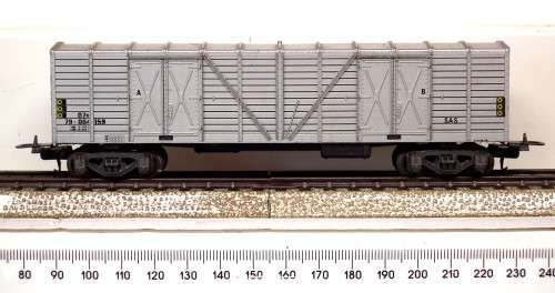 LIMA HO:  Silver SAR OZ Wagon in Fair un-boxed condition (Italy)