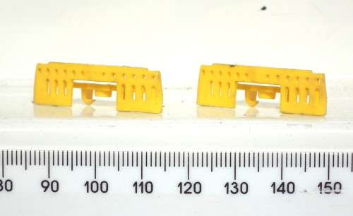 LIMA HO: SAR E5 `Blue Train` Locomotive cowcatchers in Good un-boxed condition for Parts.(Italy)