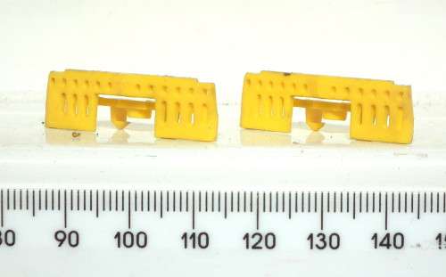 LIMA HO: SAR E5 `Blue Train` Locomotive cowcatchers in Good un-boxed condition for Parts.(Italy)