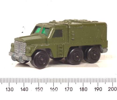 MATCHBOX OO:  Di-Cast Badger Armed Car in Good, Used condition.(England)