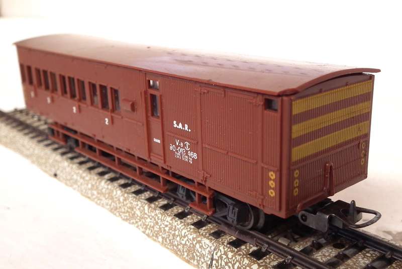 LIMA HO:  Vintage V8 Conductor Van in Fair Un- Boxed condition(Italy)
