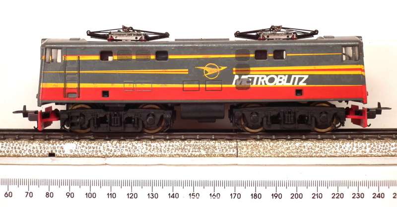 LIMA HO: RARE `METROBLITZ` E5 Locomotive in Good Un-boxed Operating condition.(Italy)