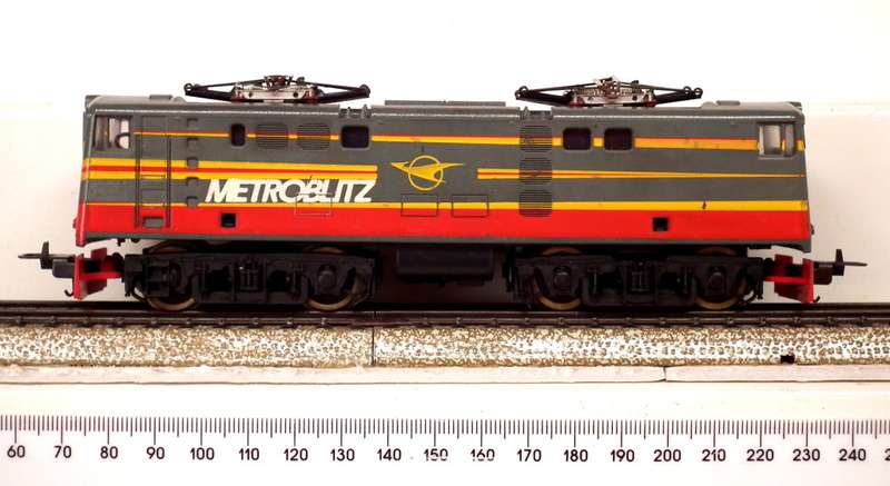 LIMA HO: RARE `METROBLITZ` E5 Locomotive in Good Un-boxed Operating condition.(Italy)