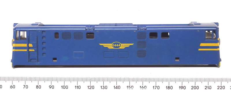 LIMA HO: SAR Blue Train E5 Locomotive Body  in Very Good Used condition.(Italy)