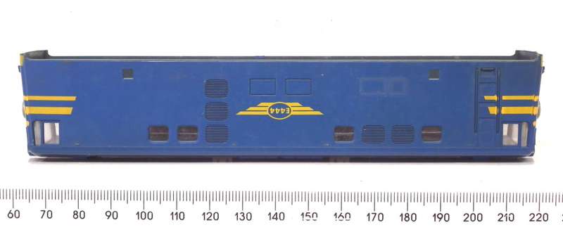 LIMA HO: SAR Blue Train E5 Locomotive Body  in Very Good Used condition.(Italy)