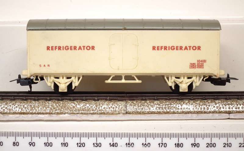 LIMA HO:  SAR Junior Refrigerated Car in Fair unboxed used condition (Italy)