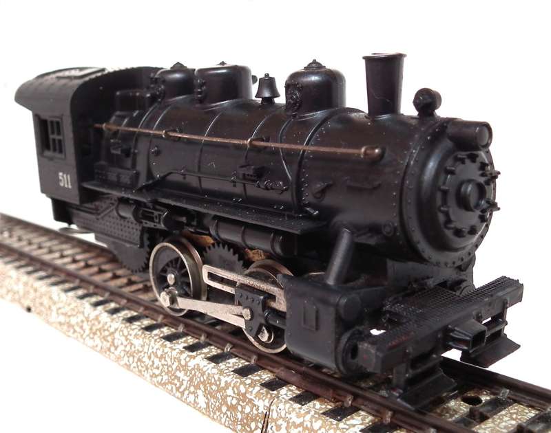 LIMA HO: Unmarked 0-4-0 Locomotive Without Tender in Fair Un-boxed Condition(Italy)
