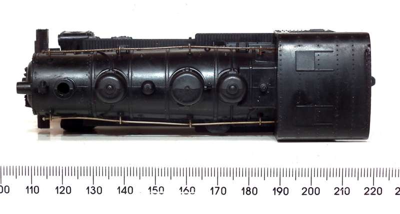 LIMA HO: Unmarked 0-4-0 Locomotive Without Tender in Fair Un-boxed Condition(Italy)