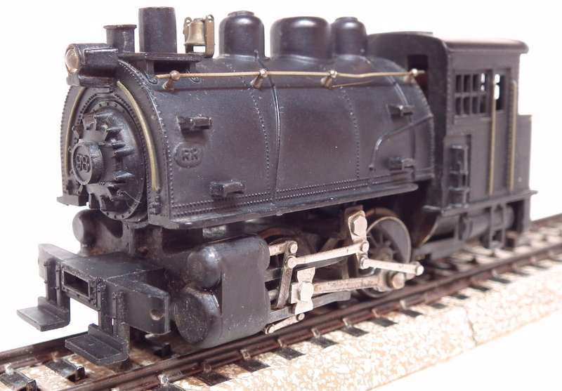RIVAROSSI HO: Unmarked 0-4-0 Dock Locomotive in Fair Un-boxed Condition(Italy)