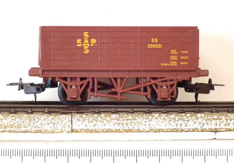 LIMA HO: SAR Junior ES Coal Wagon in Good Un-Boxed condition (Italy)