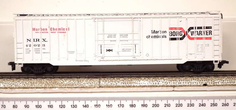 ATHEARN HO: `Marbone Chemical 60` Reefer in Good un-boxed and Used condition.