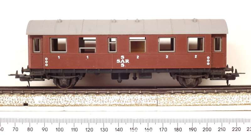 LIMA HO: SAR Junior Passenger Coach in Good Un-Boxed Used Condition (Italy)