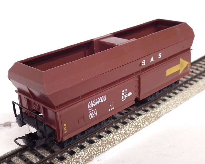 LIMA HO: SAR CCR Large Capacity Coal Hopper in Very Good Un-boxed, Used condition (Italy)