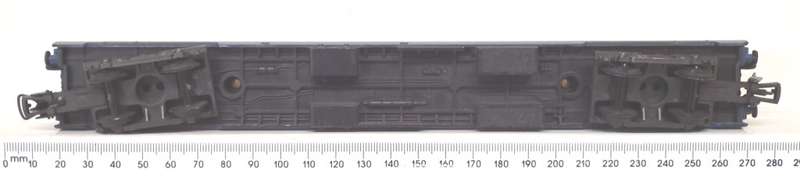 LIMA HO: SAR Blue Train Passenger Coach in Fair unboxed used condition (Italy)