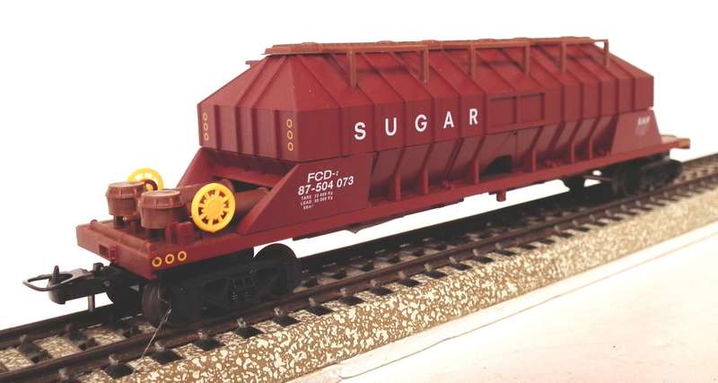 LIMA HO: SAR FCD Sugar Wagon in Good Un-Boxed, Used Condition (Italy)