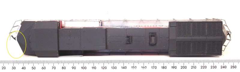 WALTHERS HO: American`AMTRAK 500`GP Diesel Freight Locomotive in Good Un-Boxed Condition(China)