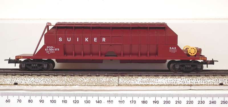 LIMA HO: SAR FCD Sugar Wagon in Good Un-Boxed, Used Condition (Italy)