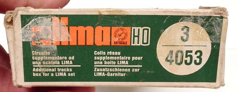 LIMA HO:  10pc R360 Radius Curved Metal Track in Good Used and Boxed Condition.(Italy))