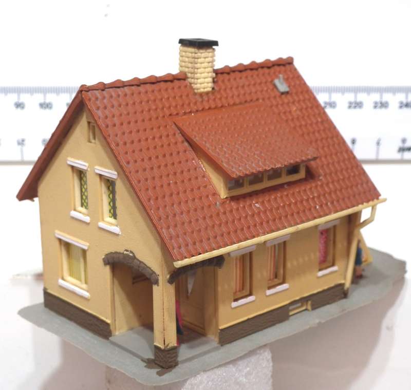 SCENERY HO: American Style Town House in Fair Used Condition.