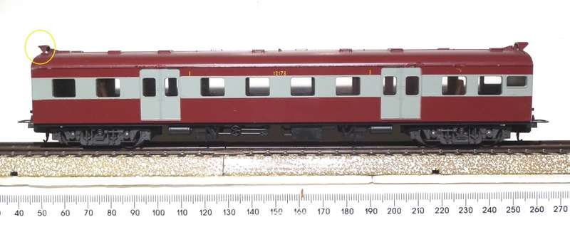 LIMA HO: SAR Suburban 1st Class Passenger Coach in Good un-Boxed condition(Italy)