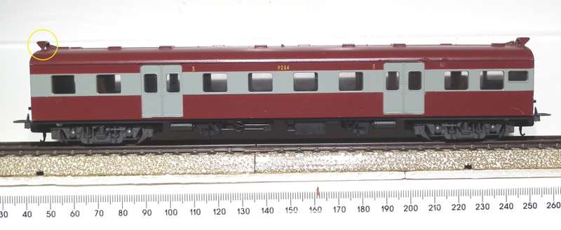 LIMA HO: SAR Suburban 3rd Class Passenger Coach in Good un-Boxed condition(Italy)